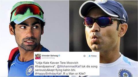 Mohammad Kaif’s reply to Virender Sehwag’s birthday wish is winning the Internet