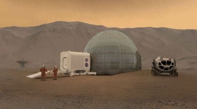Nasa, Mars ice houses, Astronauts housing on mars, living on mars, Mars exploration, Ice houses on mars, Sustainable housing, living on the Red planet, Science, Science news