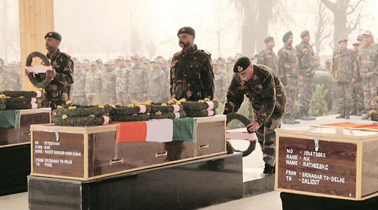 Pampore attack: Families grieve, govt reviews security | India News ...