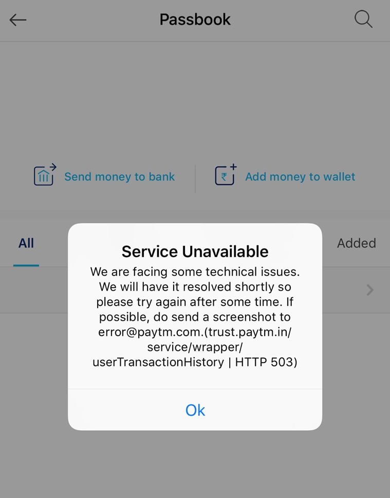 paytm, paytm outage, paytm not working, paytm service unavailable, demonetisation, patym transaction not working, DEMONTISATION PAYTM, latest news, latest india news