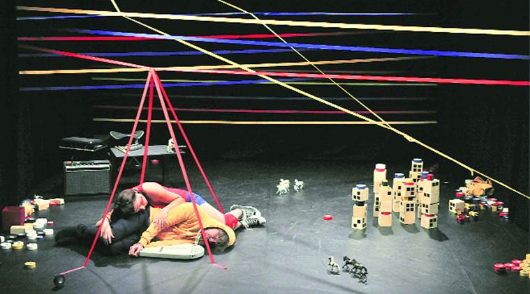Shadow, play, Santanil Ganguly, Kolkata-based theatre group, theatre group Jhalapala, Tifli, children’s theatre festival, children's theatre, indian theatre, indian plays, india news, indian express news