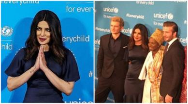 priyanka chopra, priyanka chopra unicef, orlando bloom, david beckham, priyanka chopra image