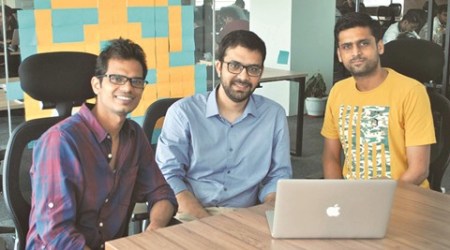 start-up Gradeup, shobhit Bhatnagar, Vibhu Bhushan and Sanjeev Kumar, India news, Latest news, Startup India news, Latest news, India news