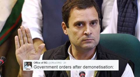 Rahul Gandhi trolls government with this photo he shared on Twitter