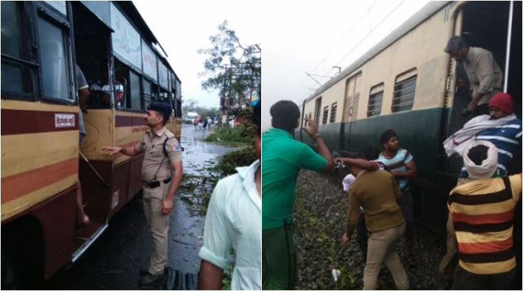 railways, railways twitter, suresh prabhu twitter, railways twitter RPF, cyclone vardah, cyclone vardah Rpf, cyclone vardah after effects vardah, twitter trending, twitter trending stories, indian express, indian express news, indian express viral, trending