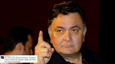 Rishi kapoor tweets, rishi kapoor angry at twitterati, rishi kapoor taimur ali khan, rishi kapoor supports kareena saif, rishi kapoor on taimur, rishi kapoor twitter, rishi kapoor speaks his mind, rishi kapoor shun haters, rishi kapoor congratulate kareena, rishi kapoor family love, rishi kapoor news, rishi kapoor updates, bollywood news, bollywood updates, entertainment news, indian express news, indian express