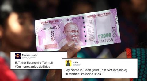 Demonetisation effect: Twitterati ‘demonetised’ movie titles and the ...