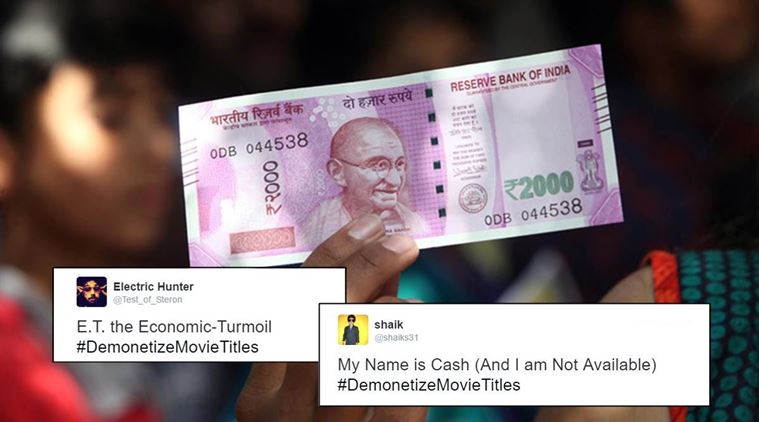 Demonetisation effect: Twitterati ‘demonetised’ movie titles and the ...