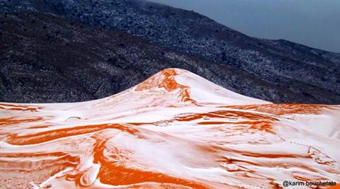 Best of 2016: Have you seen these spectacular images of snow in the Sahara Desert?