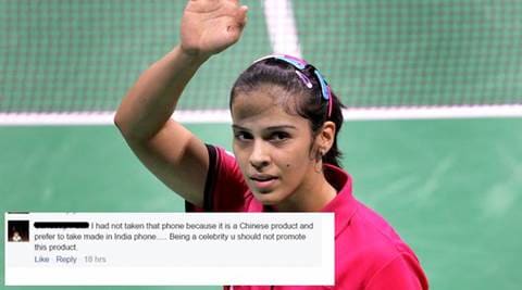 Badminton champ Saina Nehwal has been tagged ‘anti-national’ for a reason you won’t believe