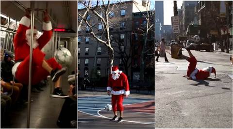 christmas, christmas 2016, 2016 christmas, funny christmas videos, viral christmas videos, trending christmas videos, santa claus, funny santa videos, christmas trees, winter, funny winter videos, viral news, what's trending, indian express