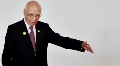 Pakistan, Kashmir unrest, Kashmir violence, Sartaj Aziz, Kashmir Valley news, Pakistan on Kashmir, cross-border terrorism, India news, Indian Express