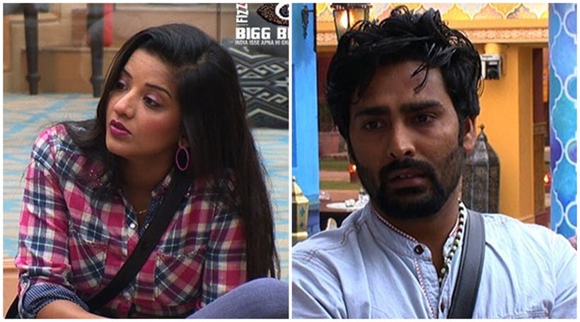 Bigg Boss 10 highlights, Bigg Boss 10 yesterday episode, monalisa manveer differences, manveer, monalisa