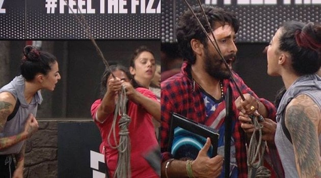 Bigg Boss 10 highlights, Bigg Boss 10 yesterday episode, swami om, bani, swami bani fight, manveer