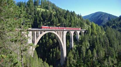 Switzerland's Glacier Express Train Is Food Heaven