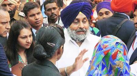 punjab elections, punjab polls, sukhbir singh badal, punjab deputy cm, sukhbir rally, akali dal, punjab congress, india news