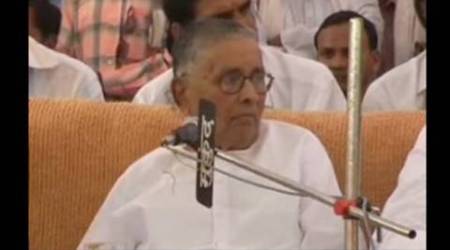 sunder lal patwa, madhya pradesh cm dead, padhya pradesh former cm dead, sunder lal patwa dead, who is sunder lal patwa