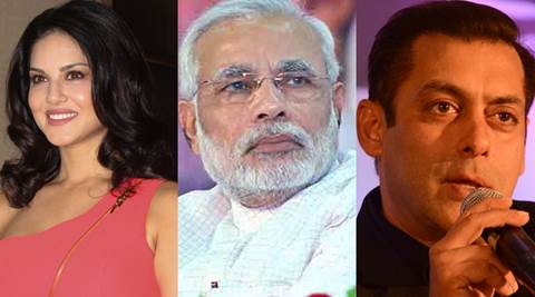 Xxx Salman Video - Sunny Leone trumps PM Narendra Modi, Salman Khan to emerge most searched  personality | Entertainment News,The Indian Express