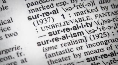DONALD trumop, surreal, word of the year 2016, word of the year 2016 surreal, Merriam-Webster word of the year 2016, terrorism, bigly, donald trump bigly, indian express, indian express news
