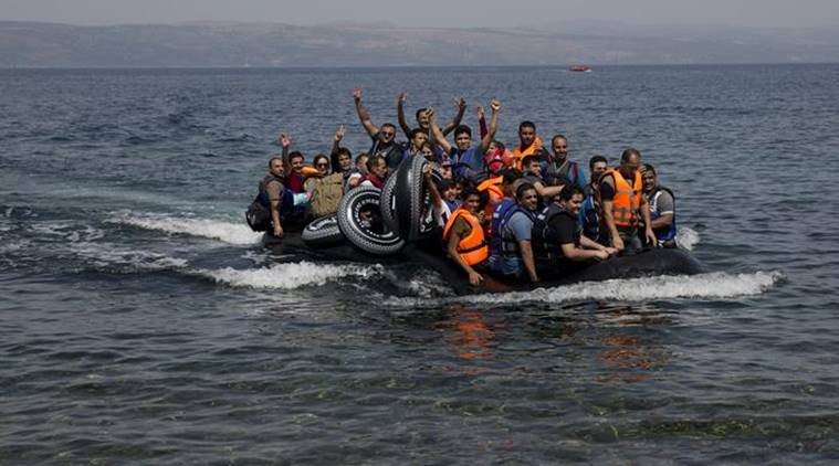migrants, migrants from Turkey, Turkish migrants, Frontex border agency, Frontex, european union, EU, Turkey, world news, indian express news 