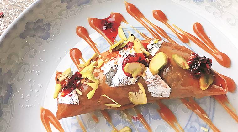 cranberry apple walnut gujia, mulled wine, christmas, christmas recipes, christmas food, recipes from christmas food, holiday season, christmas holiday, indian express, india news