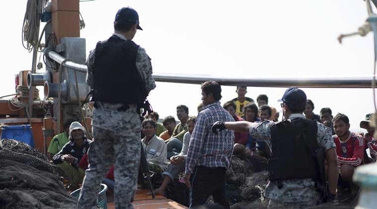 Thai fishermen, Thai fisherman, thailand fishermen, thailand boat, thailand fishermen dead. fishermen dead bodies, fishermen beriberi, beriberi deaths, beriberi, world news, indian express news
