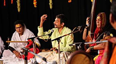 Carnatic music, hindustani music, TM Krishna, musician TM Krishna, TM Krishna tour, hinduastani music lecture, transgender musical community,