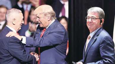 Donald trump, Defence Minister, Manohar Parrikar, Manohar Parrikar, Ash Carter, military commanders, india news