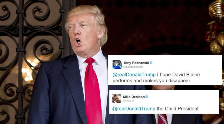 Twitterati Unforgiving As Donald Trump S Dig At A List Celebs For Not Performing At His Inaugural Ceremony Backfires Trending News The Indian Express twitterati unforgiving as donald trump