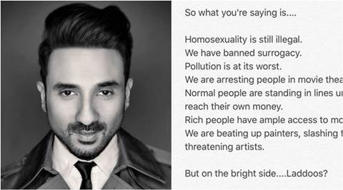 Comedian Vir Das sums up the year 2016 and it’s no laughing matter