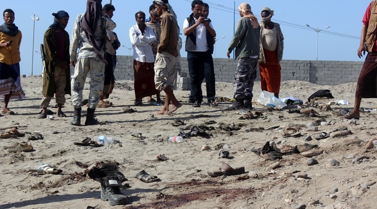 yemen, yemen suicide bombing, ISIS claim yemen, Islamic state, suicide bombing yemen, yemen IS, ISIS, ISIS yemen suicide bombing, Yemen soilders killed, latest news, latest world news