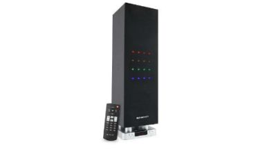 Zebronic portable tower speaker