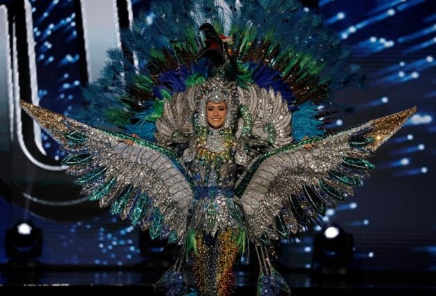 miss universe, miss universe 2017, miss universe 2017 beauty pageant, miss universe 2017 national costume, miss universe india Roshmitha Harimurthy, Roshmitha Harimurthy, Indian express, indian express news