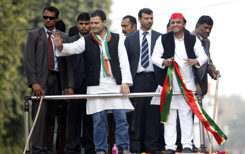 sp cong joint press con, sp cong alliance, rahul akhilesh, akhilesh rahul, rahul akhilesh rahul statement, rahul gandhi, akhilesh yadav, samajwadi party, congress, priyanka gandhi, dimple yadav, mulayam singh yadav, akhilesh rahul up photos, sp cong meet photos, rahul akhilesh joint press conference, up polls, up elections 2017, samajwadi chief, up chief minister, sp congress press con, congress vice president, uttar pradesh general elections, uttar pradesh assembly elections