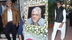 At Om Puri’s prayer meet: Amitabh Bachchan, Naseeruddin Shah, Aishwarya Rai Bachchan, other celebs pay their respect