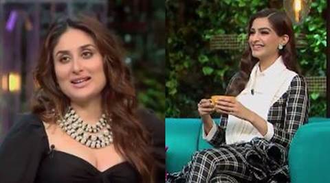 480px x 267px - Koffee With Karan: Kareena Kapoor has a big revelation about Sonam Kapoor,  watch video | Entertainment News,The Indian Express
