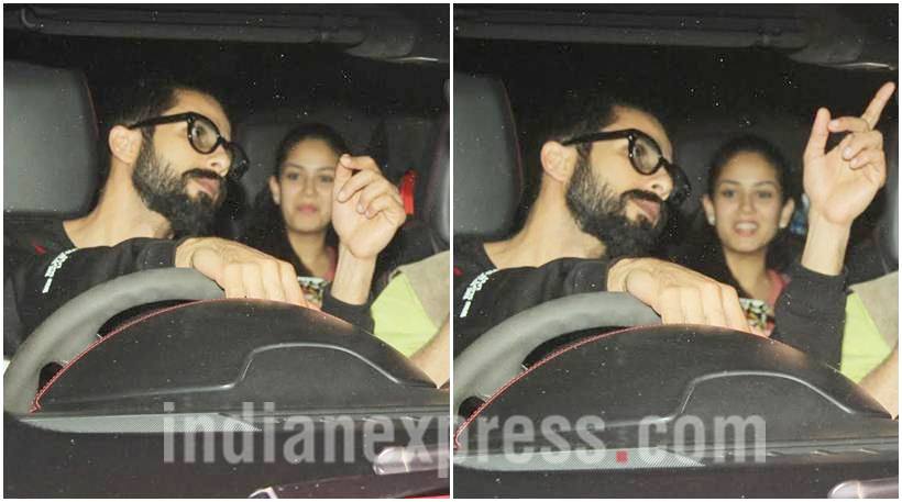 rangoon, rangoon special screening, shahid kapoor, kangana ranaut, saif ali khan, mira rajput, shahid kapoor mira rajput,