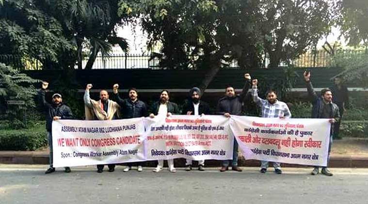 Trouble is brewing for the Congress at Atam Nagar where incumbent MLA is Simarjit Singh Bains.