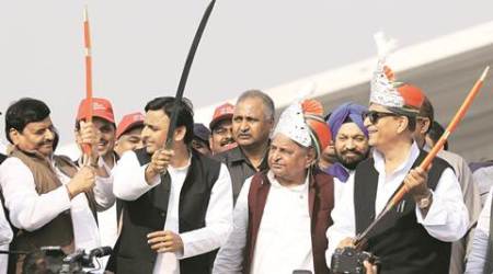 Samajwadi Party, Akhilesh Yadav, Mulayam Singh yadav, Mulayam singh, SP, samajwadi Party feud, Sp feud, Shivpal yadav, netaji, Uttar Pradesh, UP, Up elections, Uttar Pradesh assembly elections 2017, rajpal Yadav, BJP, congress, UP chief Minister, UP CM akhilesh Yadav, india news, indian express news