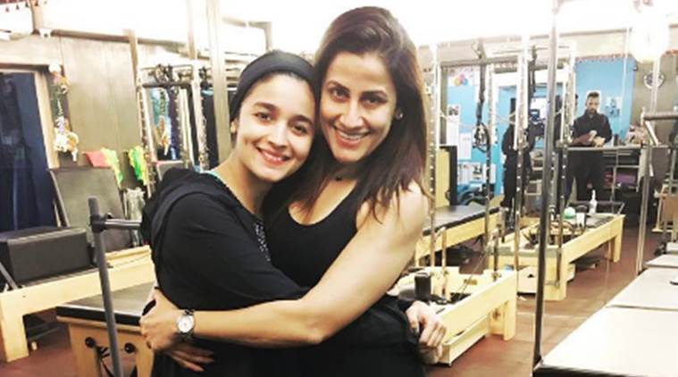 Alia Bhatt with Yasmin Karachiwala. (Source: Instagram/Alia Bhatt)
