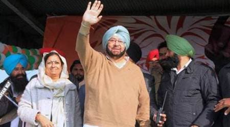 Punjab polls, Punjab polls result, Punjab election, Punjab congress, Punjab Congress president Capt Amarinder Singh, Amarinder Singh, indian express news