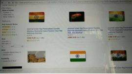 sushma swaraj, amazon, amazon canada, amazon india doormats, indian flag door mats, gandhi slippers, visa cancel, no indian visa, twitter sushma, amazon twitter sushma, indian express news, india news, indian express editorial