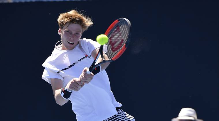 Andrey Rublev preparing to land knockout blow on Andy ...