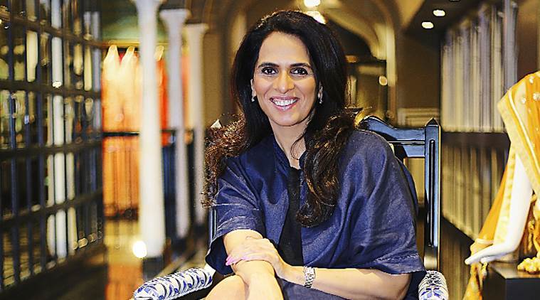 Golden chance: Designer Anita Dongre on her first-ever fashion week finale | Fashion News - The Indian Express Golden chance: Designer Anita Dongre on her first-ever fashion week finale | Fashion News - The Indian Express
