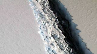 a Antarctic ice, Antarctic ice break off, antarctic larsen C ice shelf rift, antarctic ice sheet rift, antarctic island glaciers, west antarctic ice sheet, iceberg, global oceans, global warming, warming ocean water, science, science news