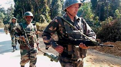 Assam Rifles, Militant attack on Assam Rifles, Assam Rifles Manipur, Assam Rifles camp Manipur, Northeast news, Indian Express