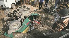 auto-accident-480 ghaziabad audi accident audi accident, delhi audi accident, audi auto accident, man surrenders, indian express news, india news