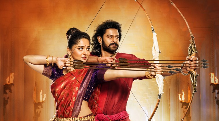 Baahubali 2 new poster: Behold the mighty Baahubali Sr and the beautiful  Devasena, see pics | Entertainment News,The Indian Express