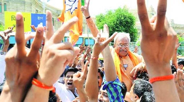 UP polls, UP elections, Uttar Pradesh assembly elections 2017, Meerut constituency, BJP MLA Laxmikant Bajpai, SP-Congress loopholes, indian express news