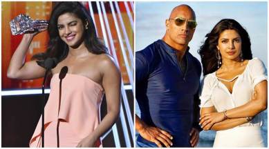 389px x 216px - Priyanka Chopra returns to Baywatch sets, heads to Los Angeles. See pic |  Entertainment News,The Indian Express